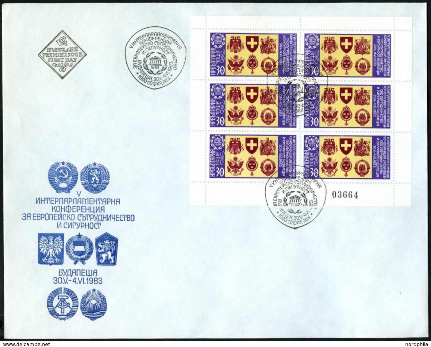 EUROPA UNION Brief,o , 1972-83, überkomplette Sammlung KSZE (meist Ohne Ungezähnte Ausgaben) Mit FDC`s, Einzelmarken Und - Collections