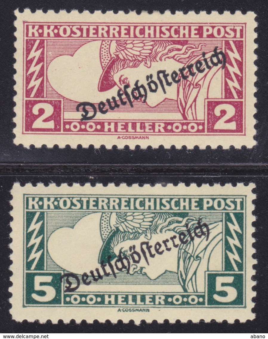 Österreich Michel Nr. 252 C - 253 C In LZ 11 1/2 : 12 1/2 * !!! - Unused Stamps