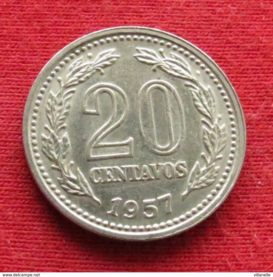 Argentina 20 Centavos 1957 KM# 55  Argentine - Argentine