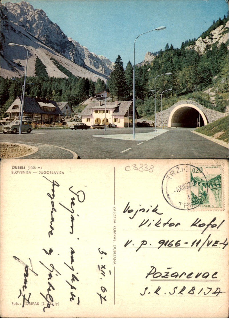 LJUBELJ,SLOVENIA POSTCARD - Slowenien