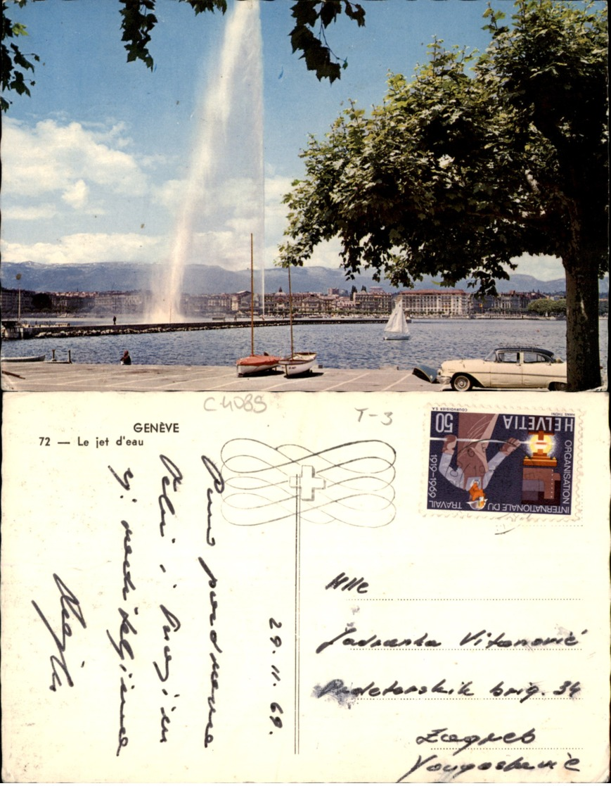 GENEVE,SWITZERLAND POSTCARD - Genève