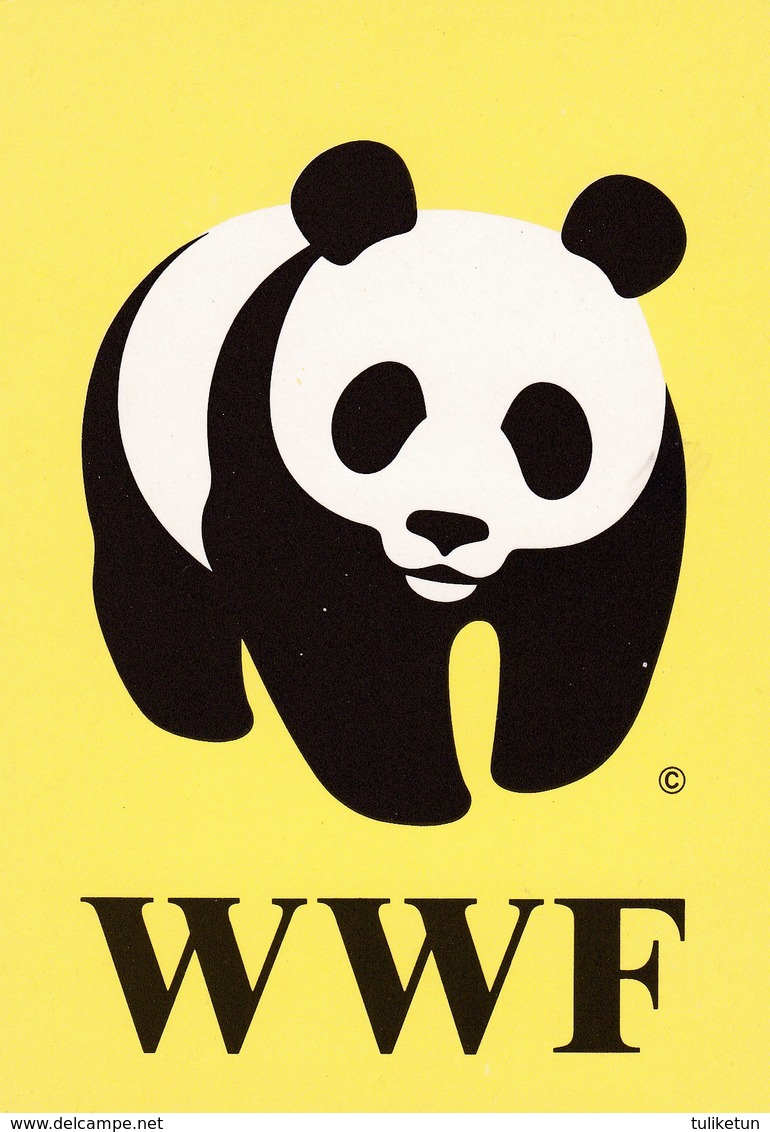 Giant Panda Bear - Pro Natura Suomi Finland - WWF Panda Logo - Ours