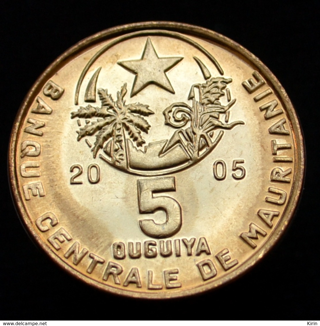 Mauritania 5 Ouguiya 2005. Km3a. Uncirculated Coin - Mauritanie