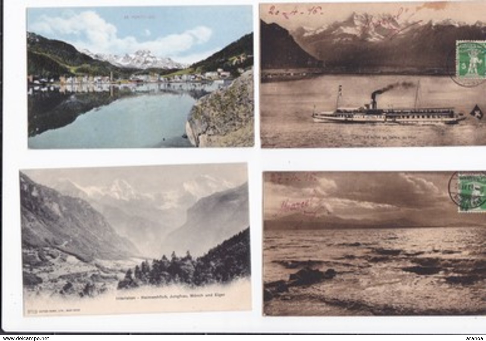 Suisse (04)-- Lot de 100 cartes