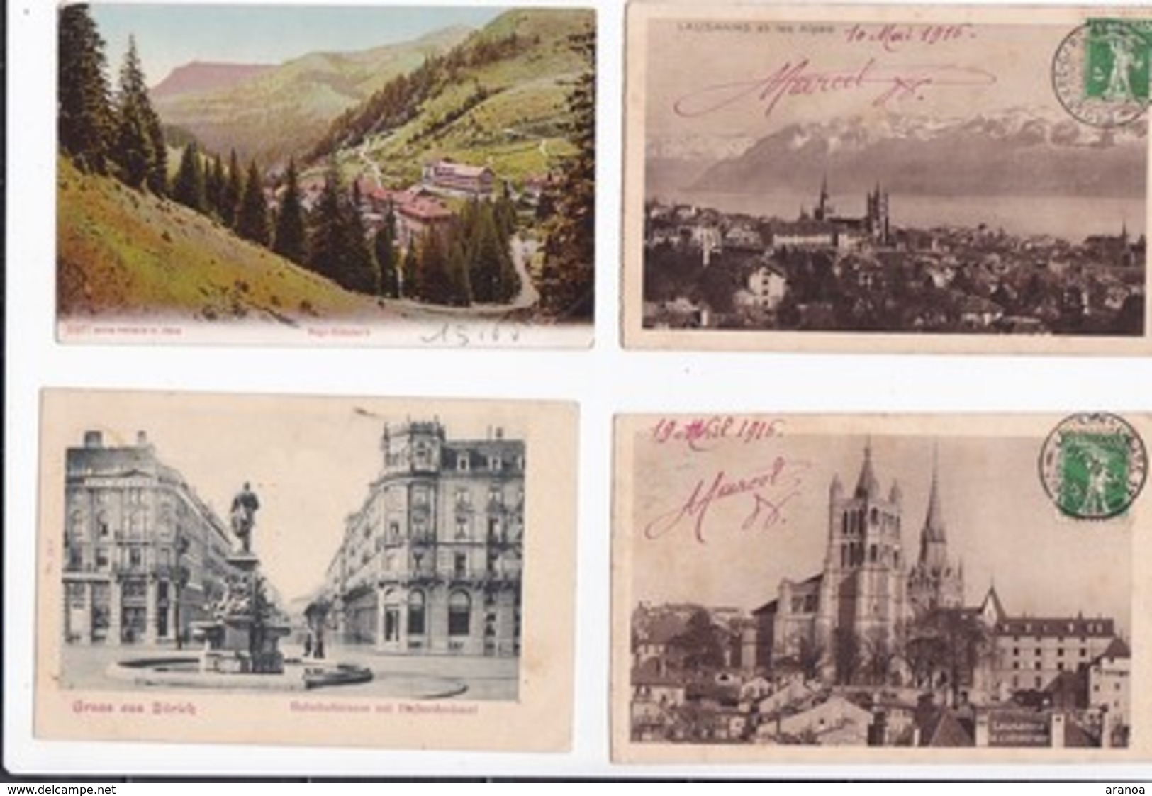 Suisse (04)-- Lot de 100 cartes