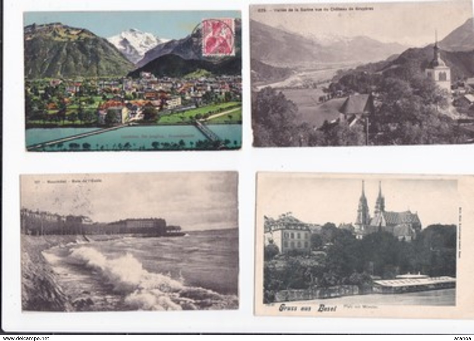 Suisse (04)-- Lot de 100 cartes