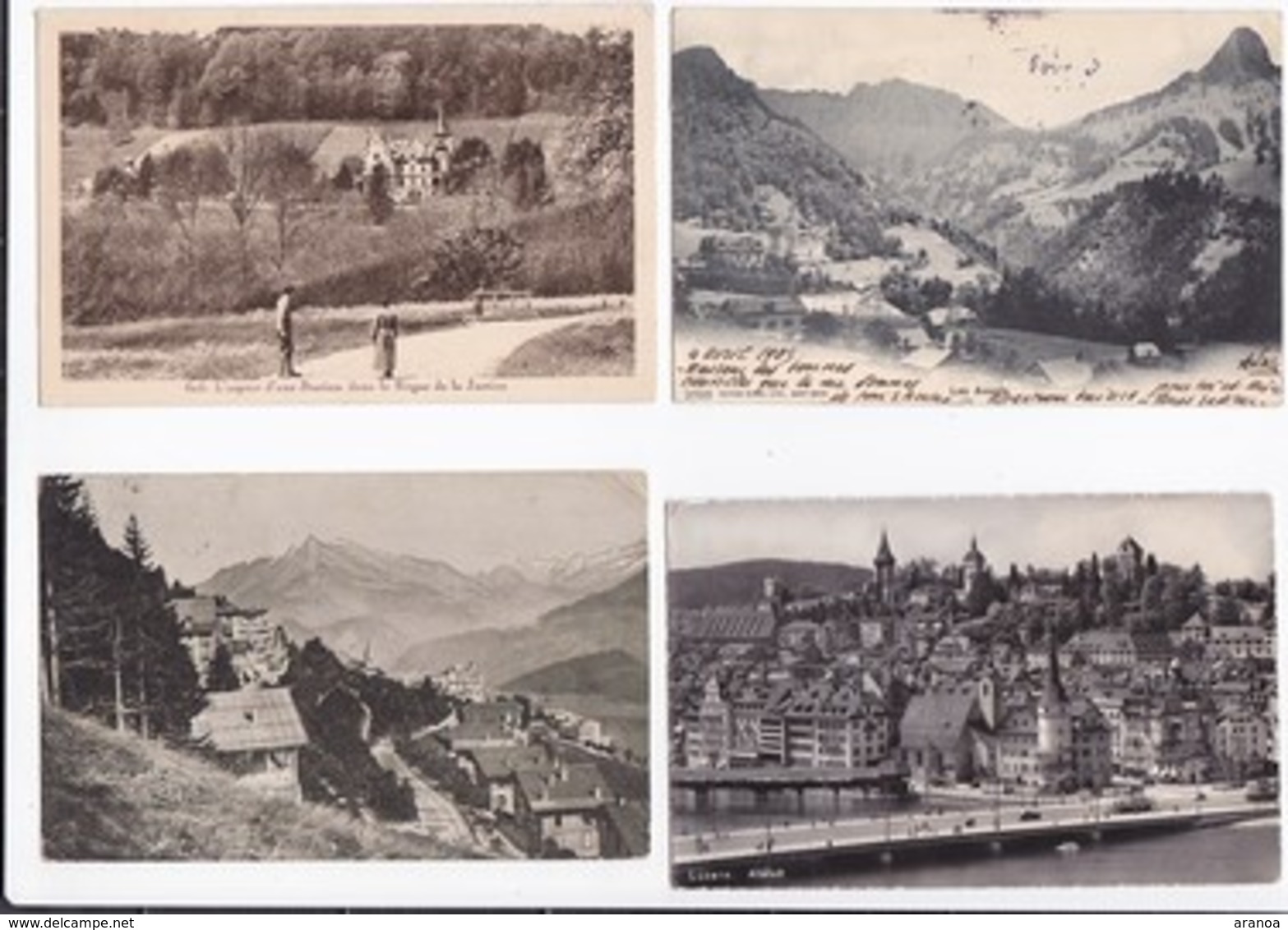 Suisse (05)-- Lot de 100 cartes