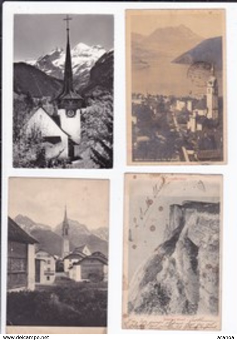 Suisse (06)-- Lot de 97 cartes