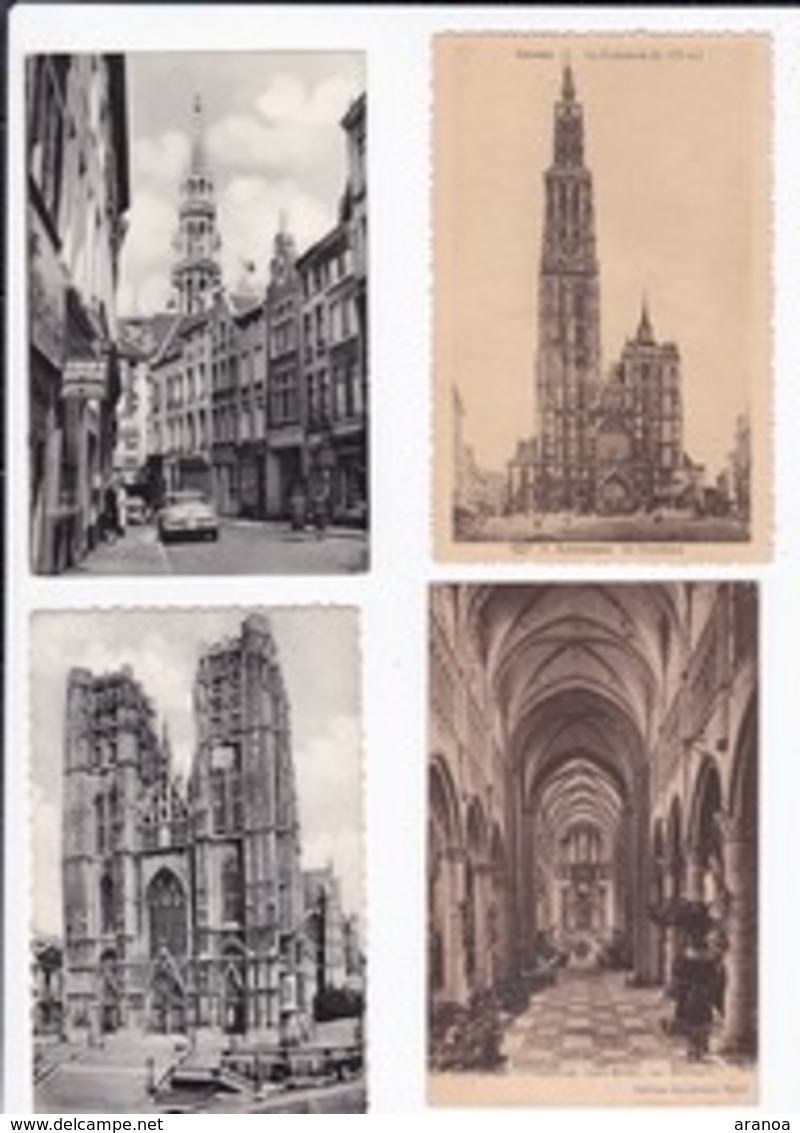 Belgique (07)-- Lot de 89 cartes