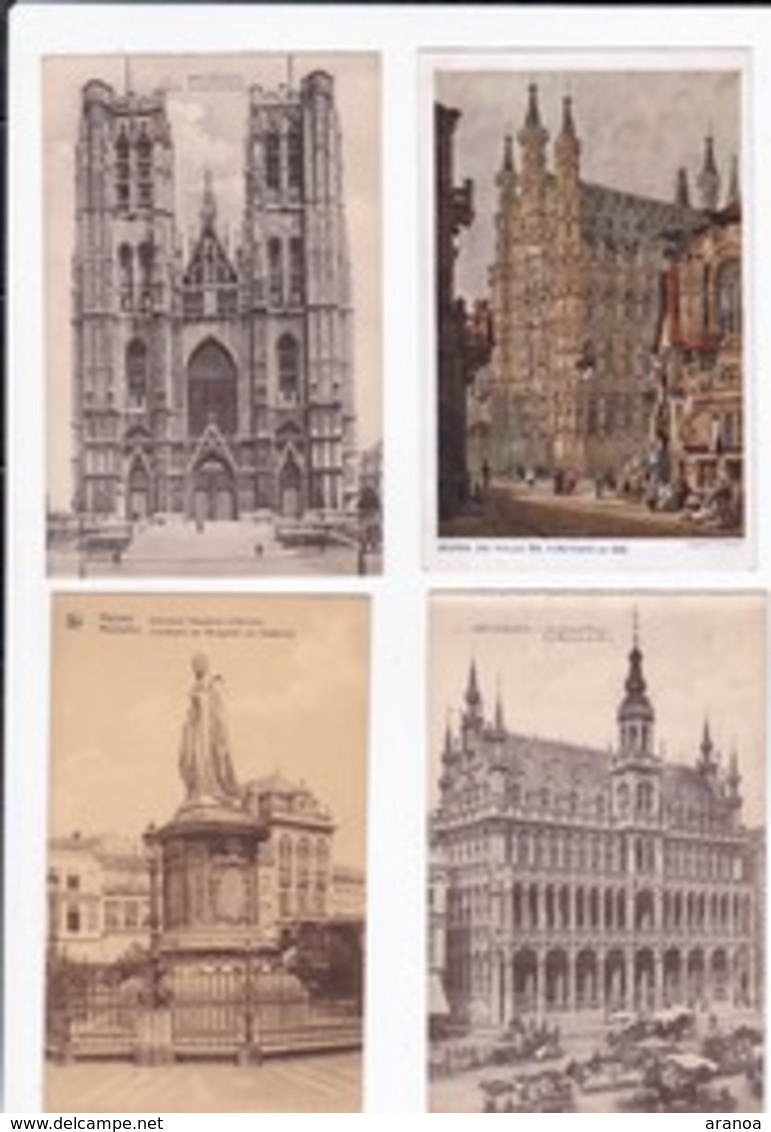 Belgique (07)-- Lot de 89 cartes