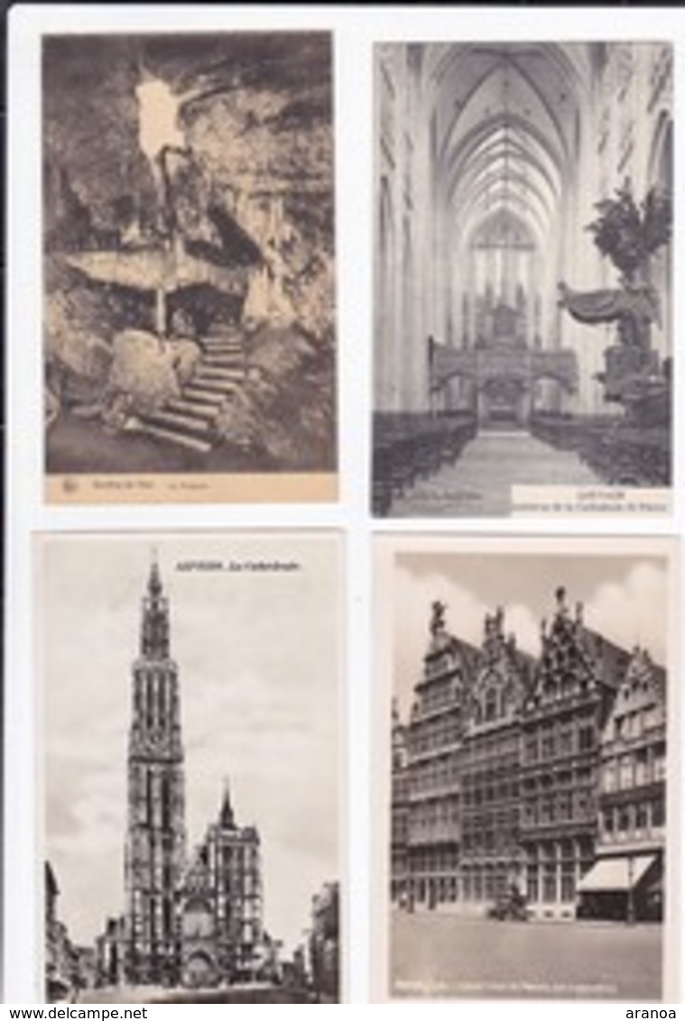 Belgique (07)-- Lot de 89 cartes