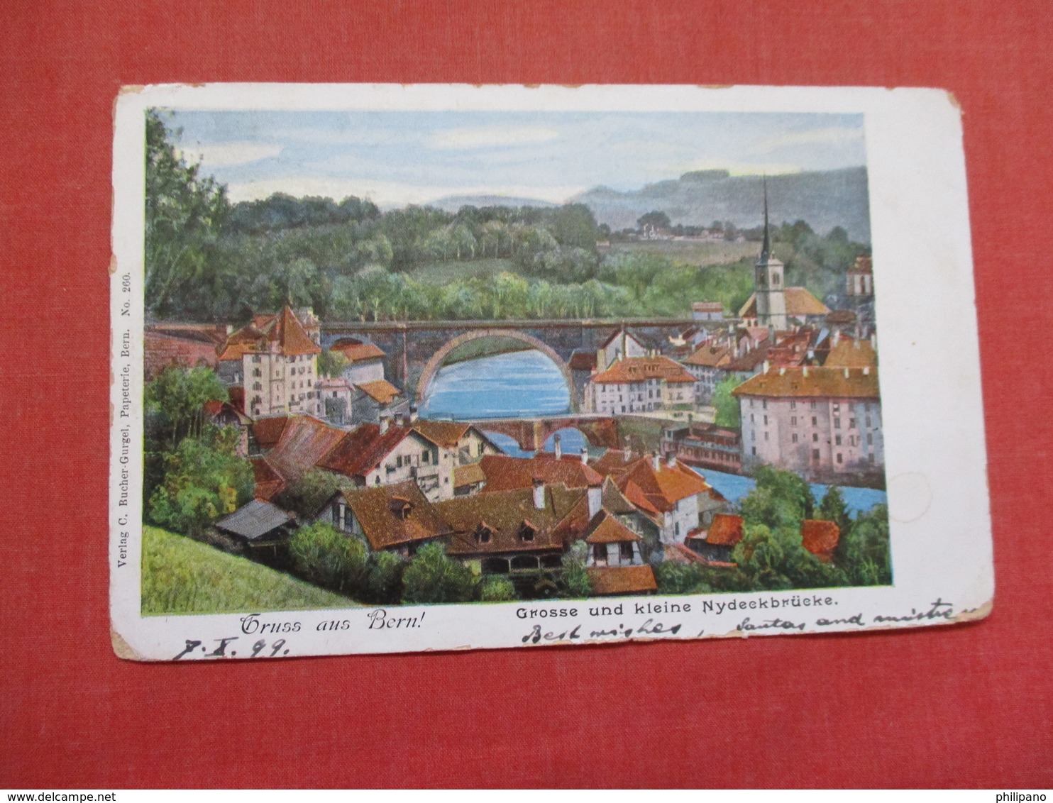 Gruss Aus Bern   Stamp & Cancel        Ref    3577 - Bern