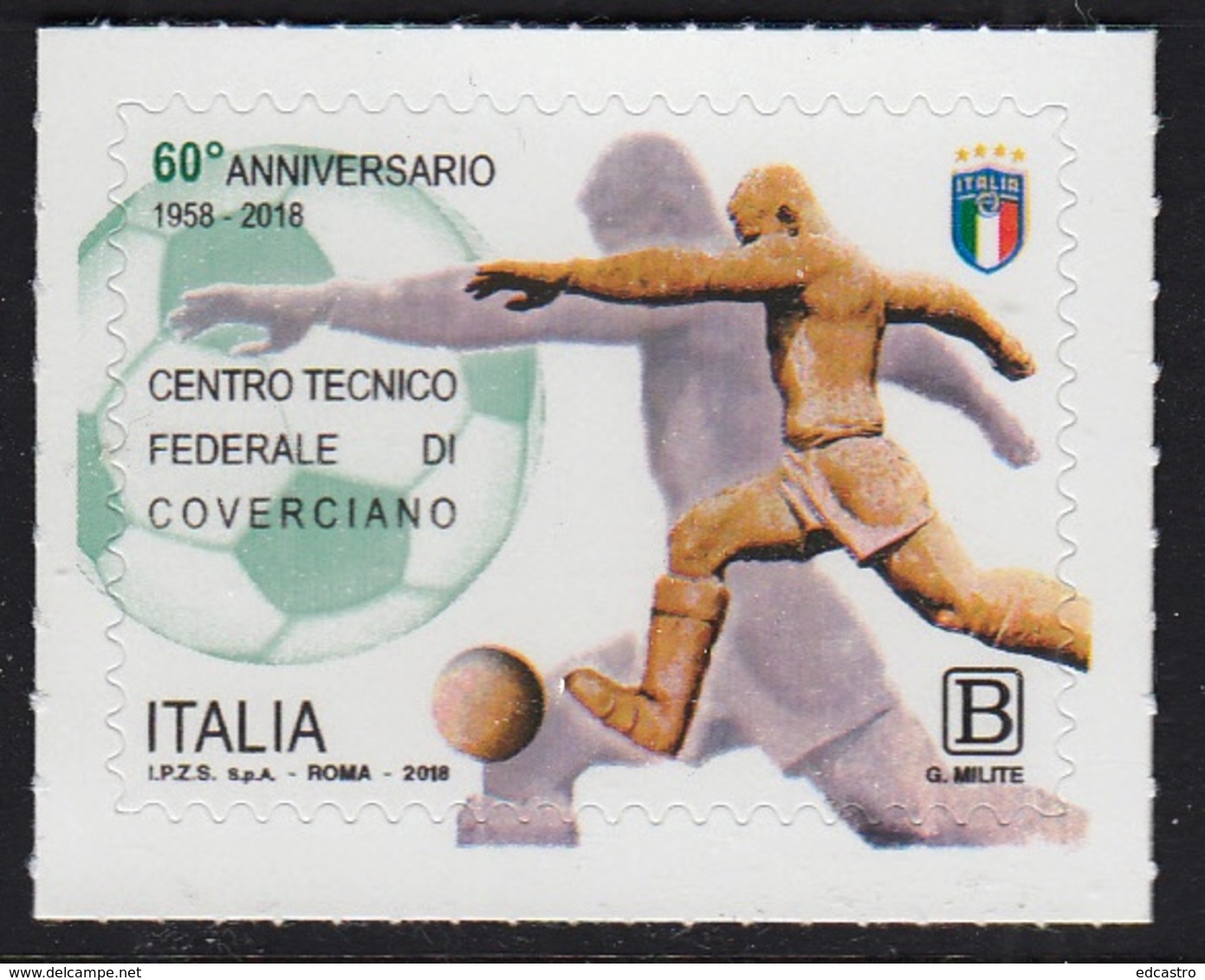 2.- ITALY 2018 FOOTBALL SOCCER COVERCIANO FEDERAL TECHNICAL CENTER - Nuevos