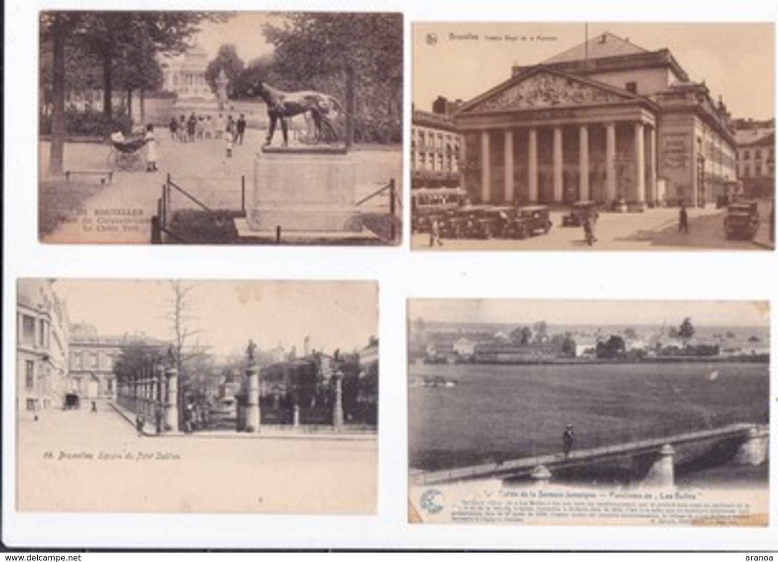 Belgique (07) -- Lot de 111 cartes