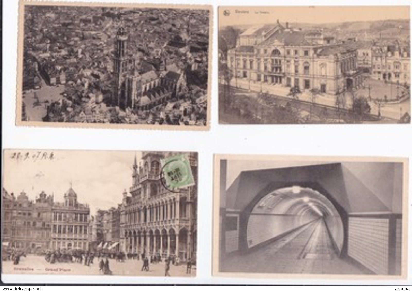 Belgique (07) -- Lot de 111 cartes