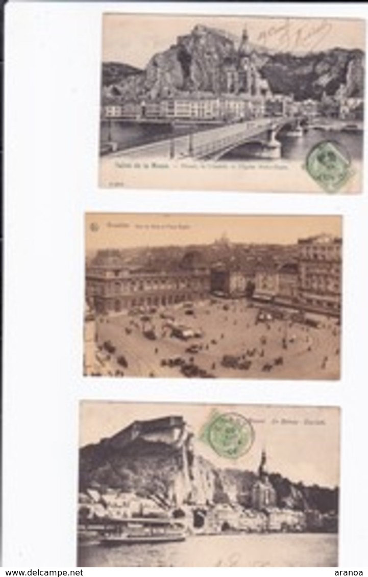 Belgique (07) -- Lot de 111 cartes