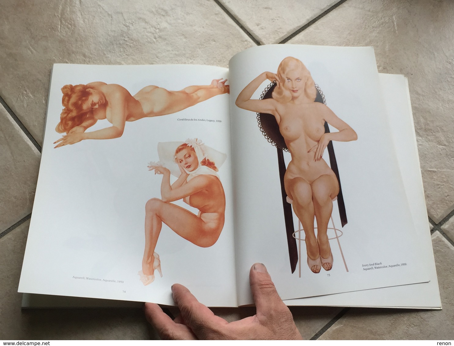 Vecchio libro pin up vargas 1990