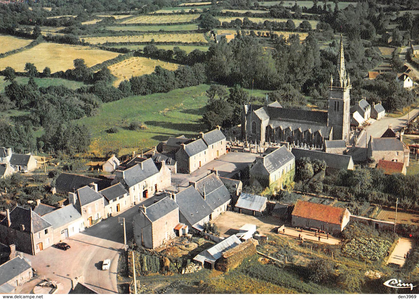 LANVELLEC - Vue Générale Aérienne - Eglise - Lanvellec