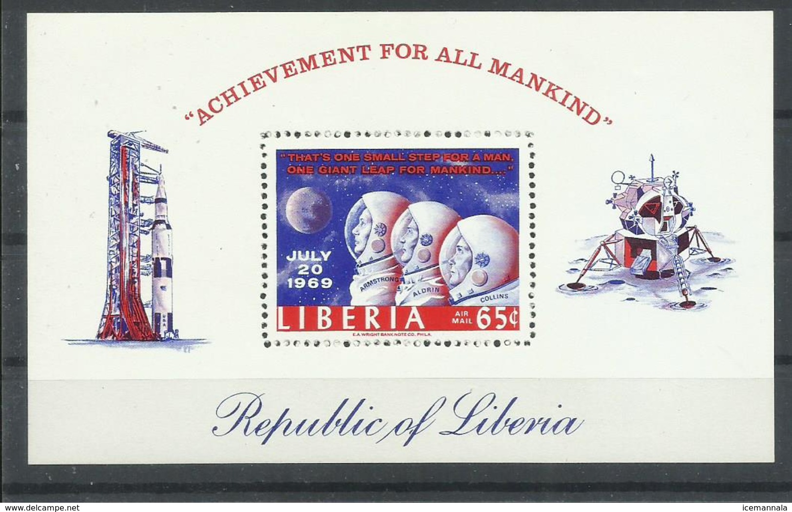 LIBERIA   YVERT H/B  47  MNH  ** - Liberia