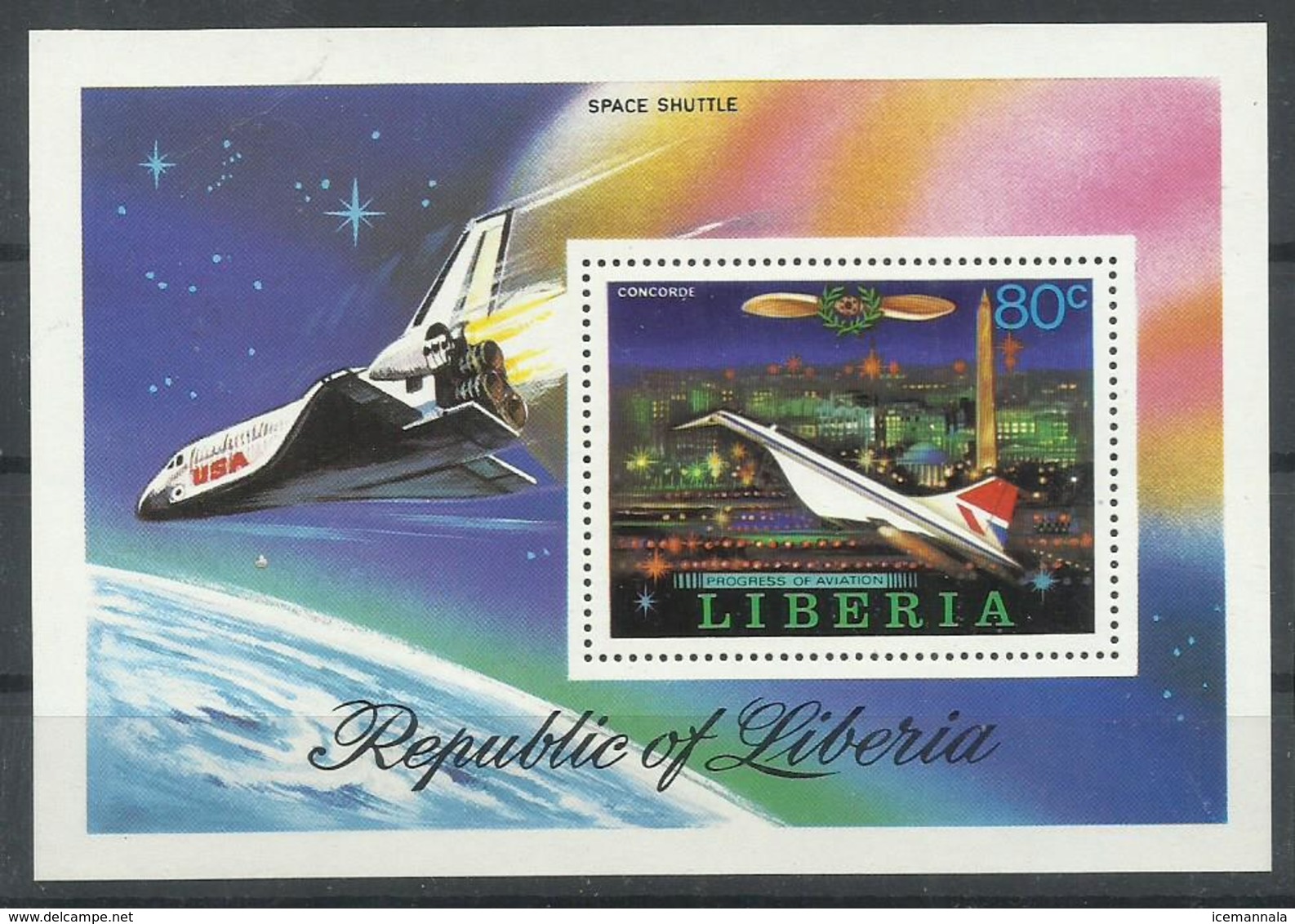 LIBERIA   YVERT H/B  87  MNH  ** - Liberia