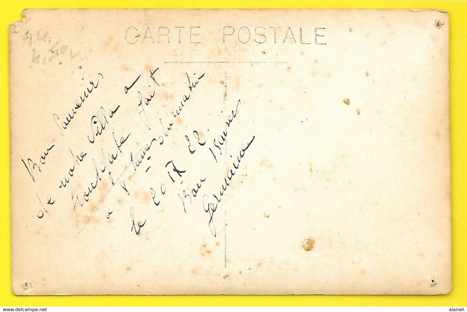 HOULGATE Carte Photo De Villa 1922 Renault () Calvados (14) - Houlgate