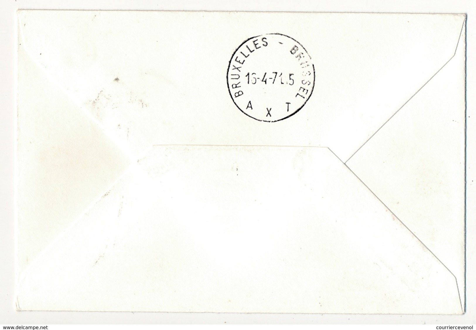 ARGENTINE - Enveloppe Premier Vol SABENA - BUENOS AIRES / BRUXELLES - 15 Avril 1971 - Airmail