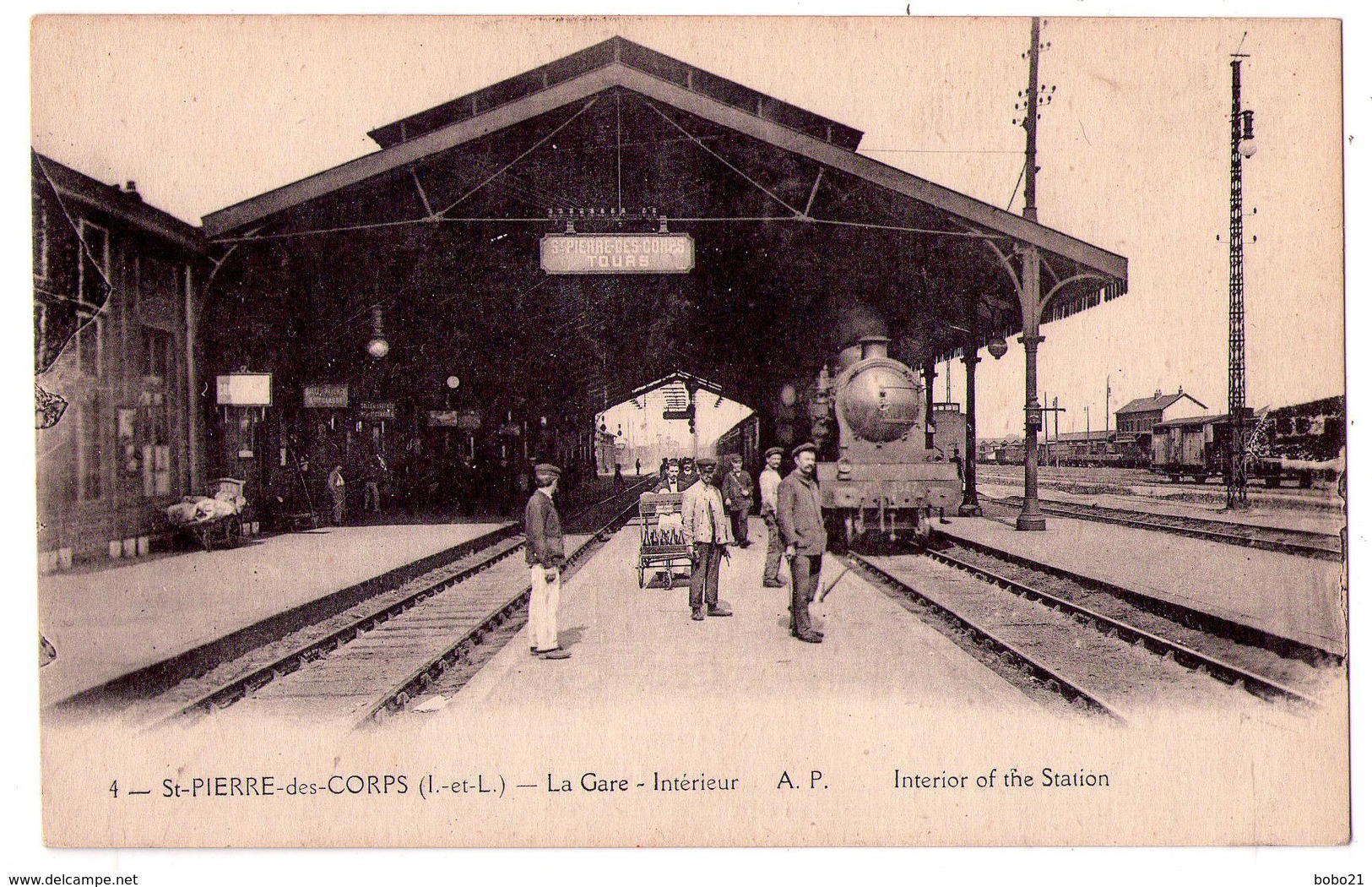 5373 - Saint-Pierre Des Corps ( 37 ) - La Gare ( Intérieur ) - A.P. N°4 - - Autres & Non Classés