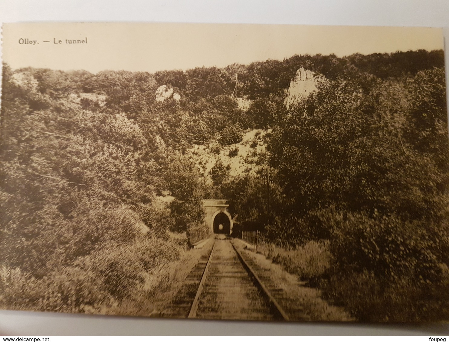 CPA OLLOY LE TUNNEL - Viroinval