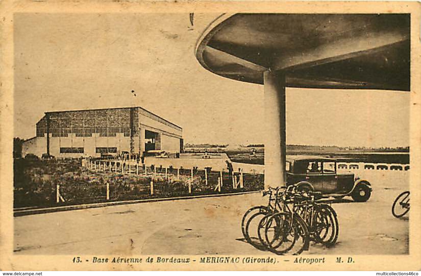 270819 - 33 Base Aérienne De Bordeaux - MERIGNAC Aéroport - Vélo Aviation - Merignac
