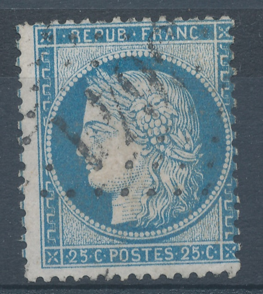 N°60C TYPE III VARIETE MARQUER AU VERSO. - 1871-1875 Ceres