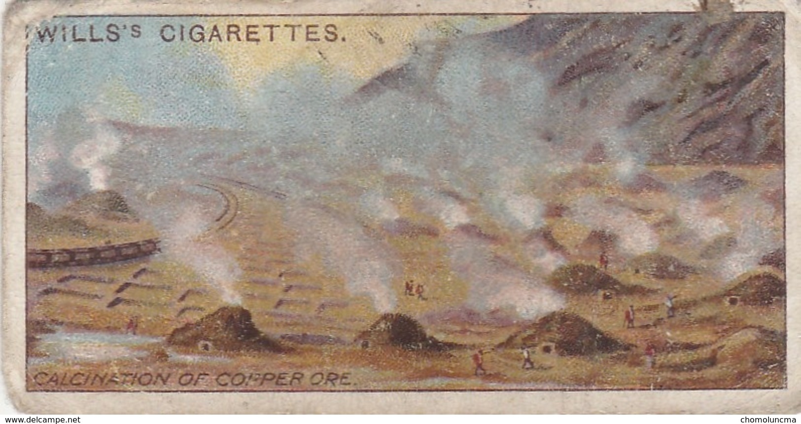 Kupfer Copper Ore Minerai De Cuivre Mine Cobre Rame Rio Tinto Minas Spain Corta Atalaya Cigarettes - Wills