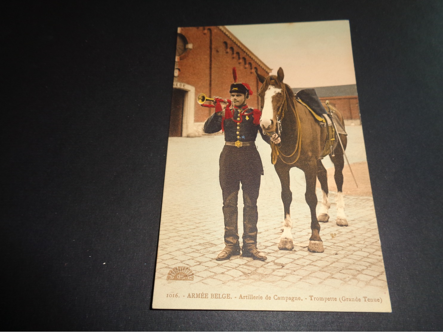 Armée ( 2 ) Belge   :  Artillerie De Campagne  - Trompette - Uniformen