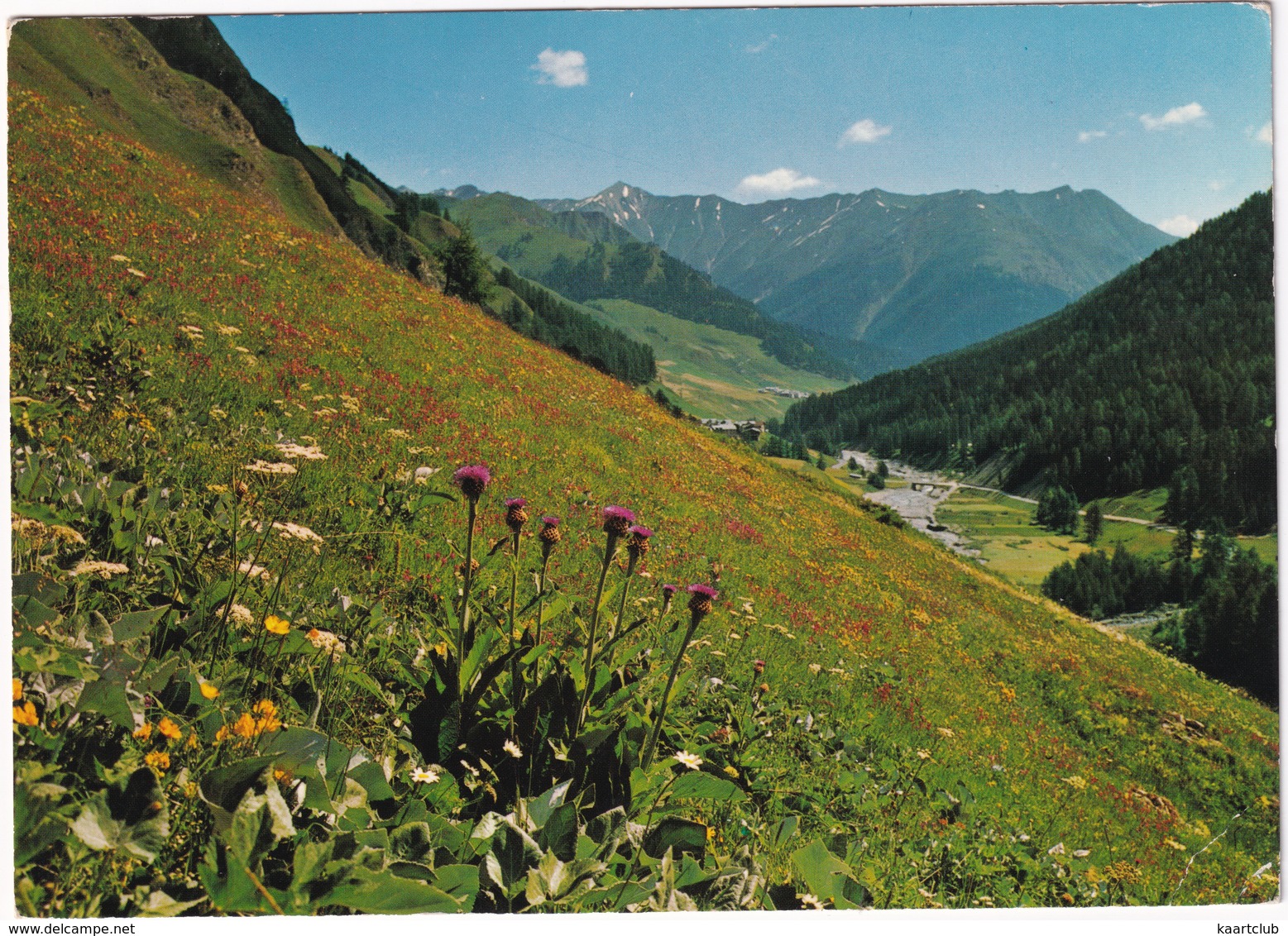 Samnaun 1850 M (Schweiz) Mit Tiroler Alpen - (Suisse/Schweiz) - Samnaun