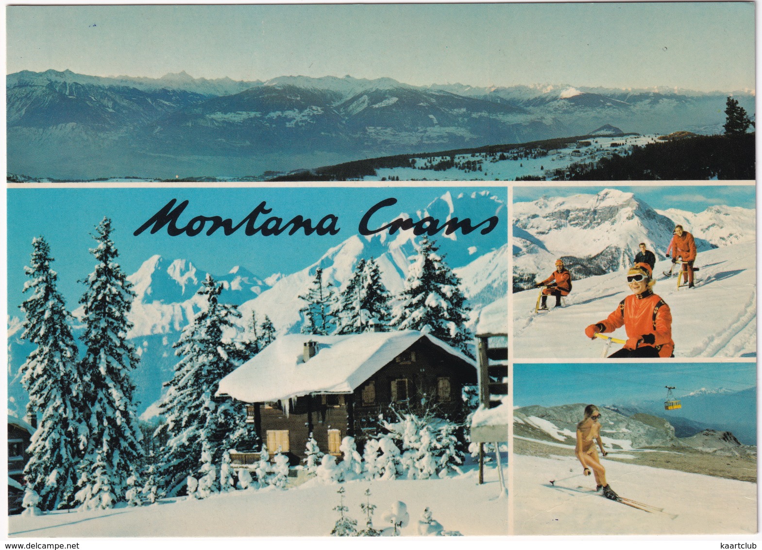 Montana-Crans - SKI - Haut-Plateau, Alpes Valaisannes - (Suisse/Schweiz) - Andere & Zonder Classificatie