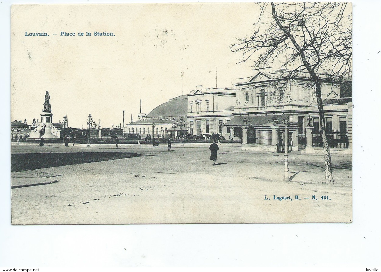 Louvain Leuven Place De La Station ( Lagaert ) - Leuven