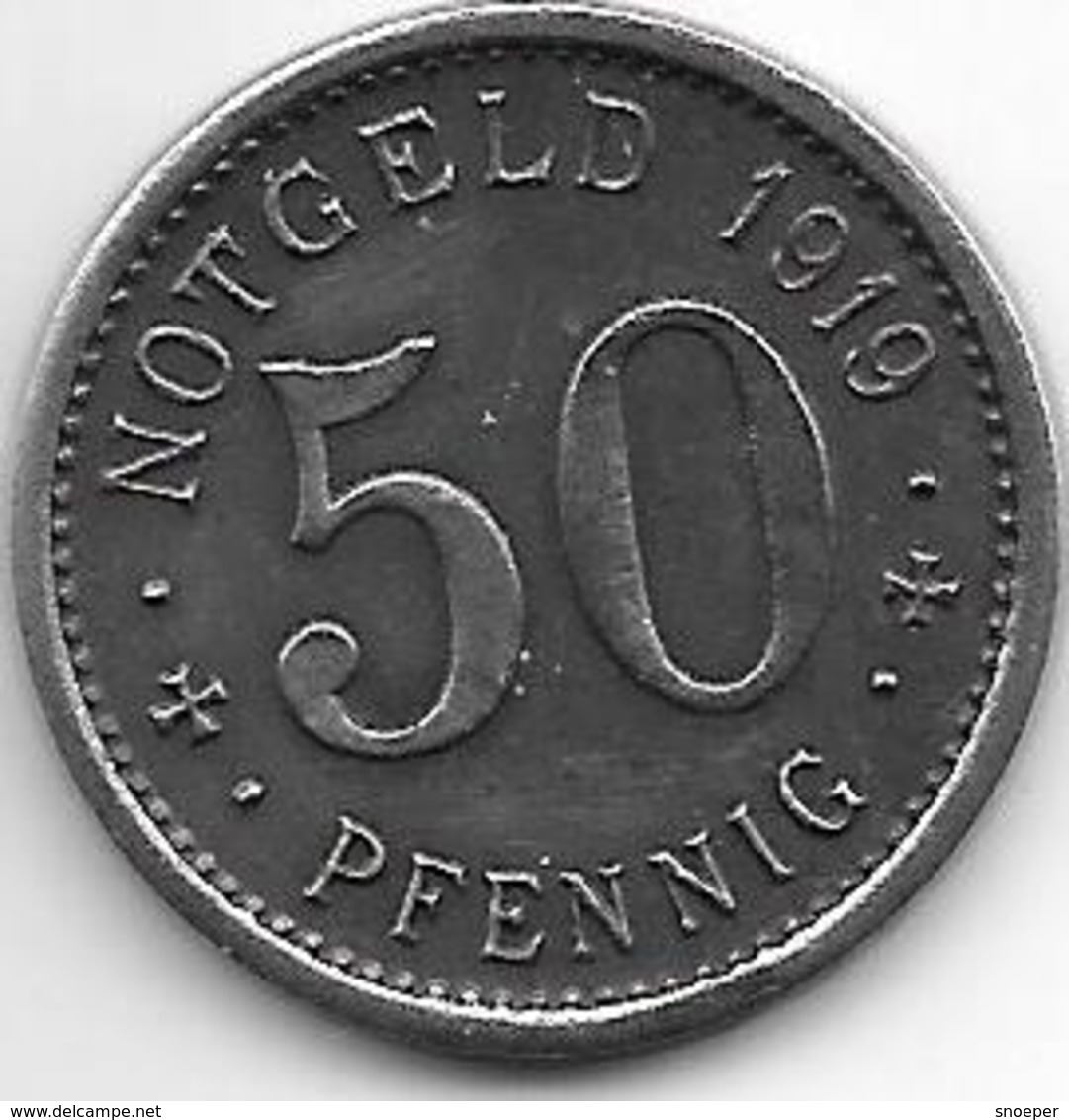 *notgeld Gronau 50 Pfennig 1919 Fe  5218.3 / F 173.3 - Autres & Non Classés