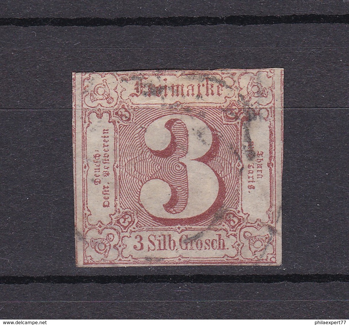 Thurn Und Taxis - 1859/61 - Michel Nr. 17 - Gepr. - 75 Euro - Sonstige & Ohne Zuordnung