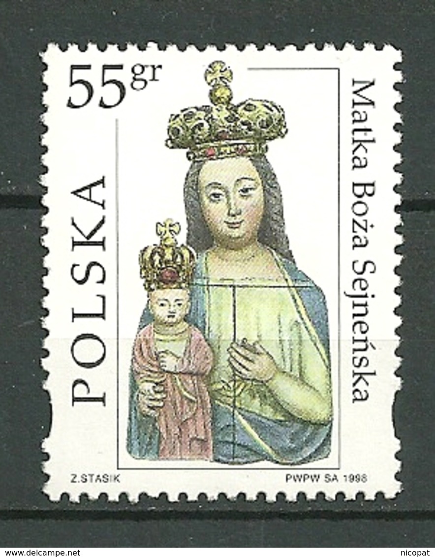 POLAND MNH ** 3504 SANCTUAIRE MARIAL. VIERGE COURONNEE - Neufs