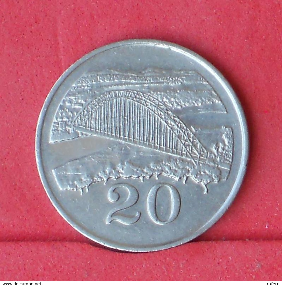 ZIMBABWE 20 CENTS 1989 -    KM# 4 - (Nº30552) - Zimbabwe