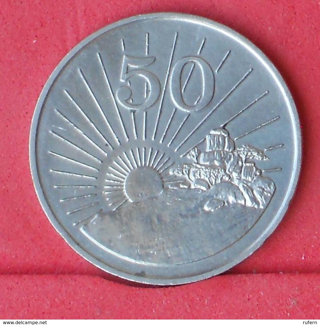 ZIMBABWE 50 CENTS 1980 -    KM# 5 - (Nº30555) - Zimbabwe