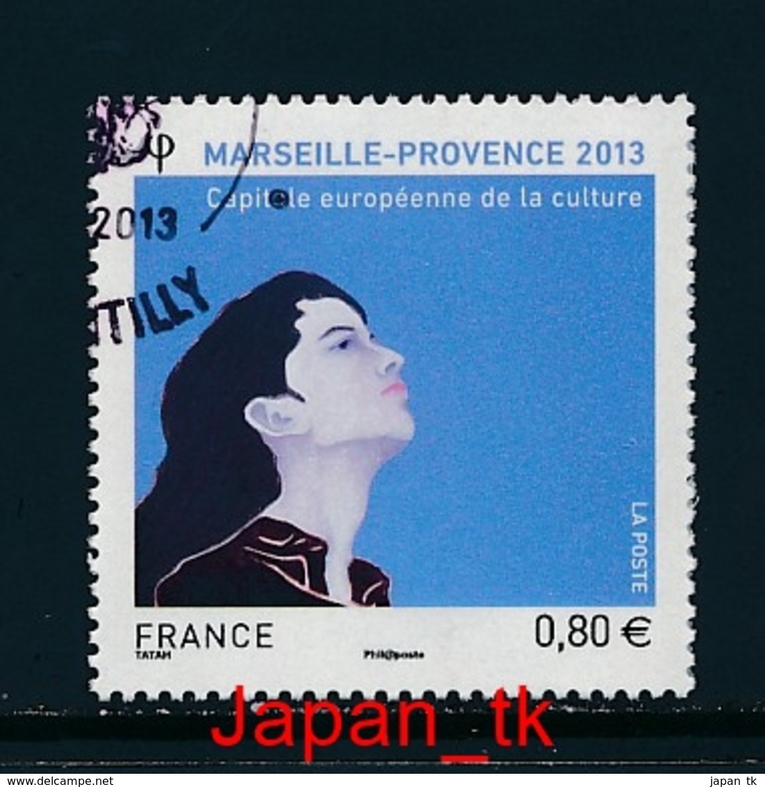 FRANKREICH Mi. Nr.  5493 Marseille - Kulturhauptstadt Europas 2013 - Europa Mitläufer - 2013 - Used - 2013