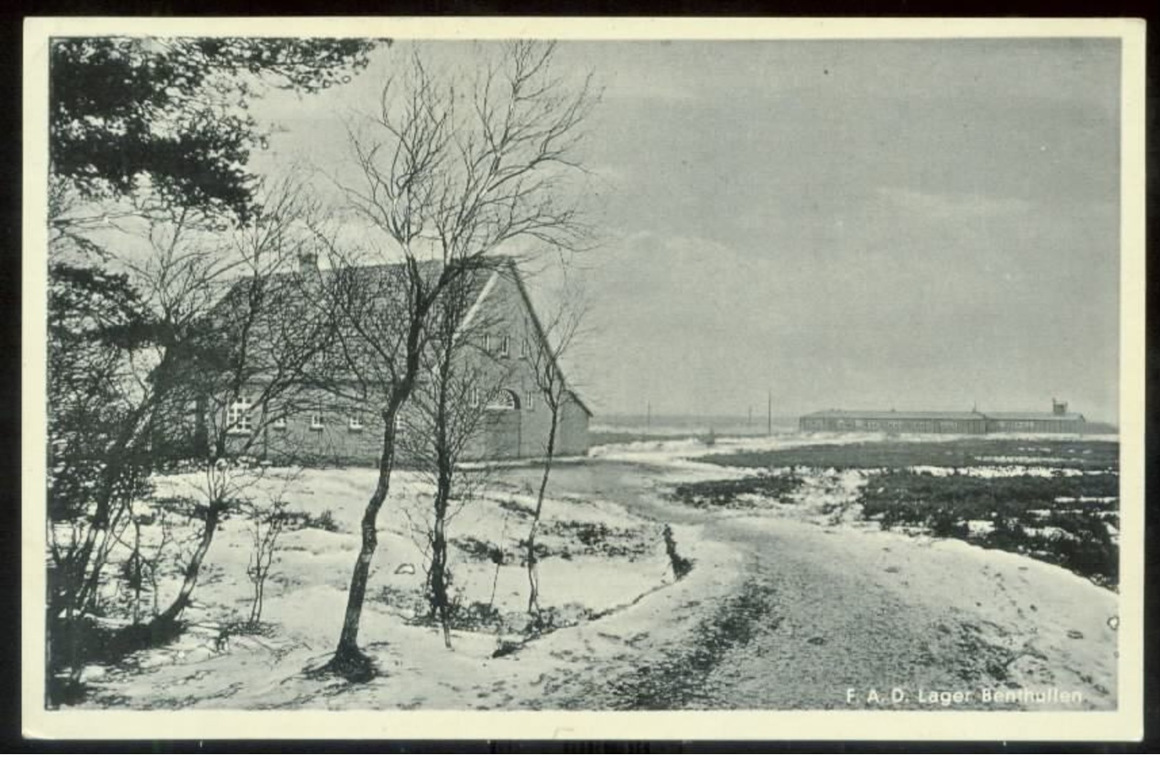 WW II Reichsarbeitsdienst Karte : F.A.D. Lager Benthullen , Wardenburg , Oldenburg,ungebraucht. - Briefe U. Dokumente