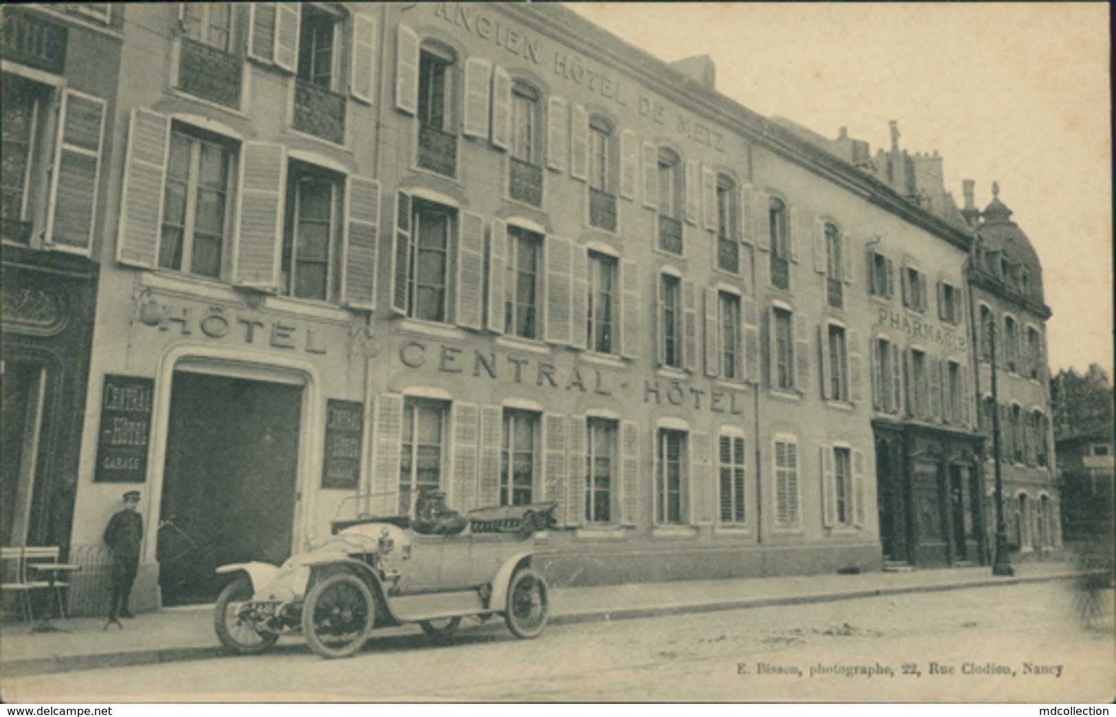 54 NANCY / Central Hotel / - Nancy