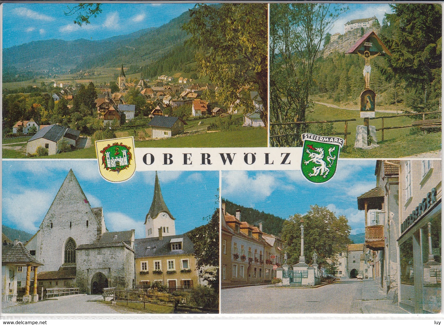 OBERWÖLZ - Mehrbildkarte   1970 - 1980 - Oberwölz