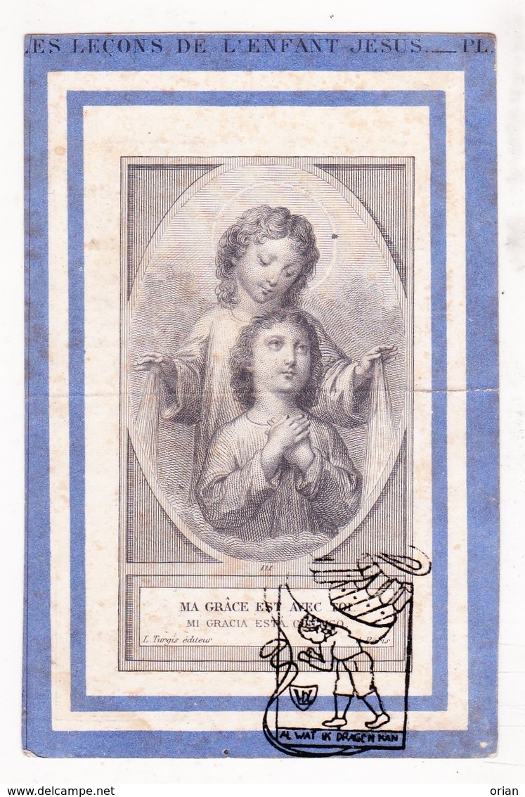 DP Kind - Gezelle Bij Leven ! - Maria Josephina Th. Roffiaen / Seys ° Ieper 1883 † 1889 - Devotion Images