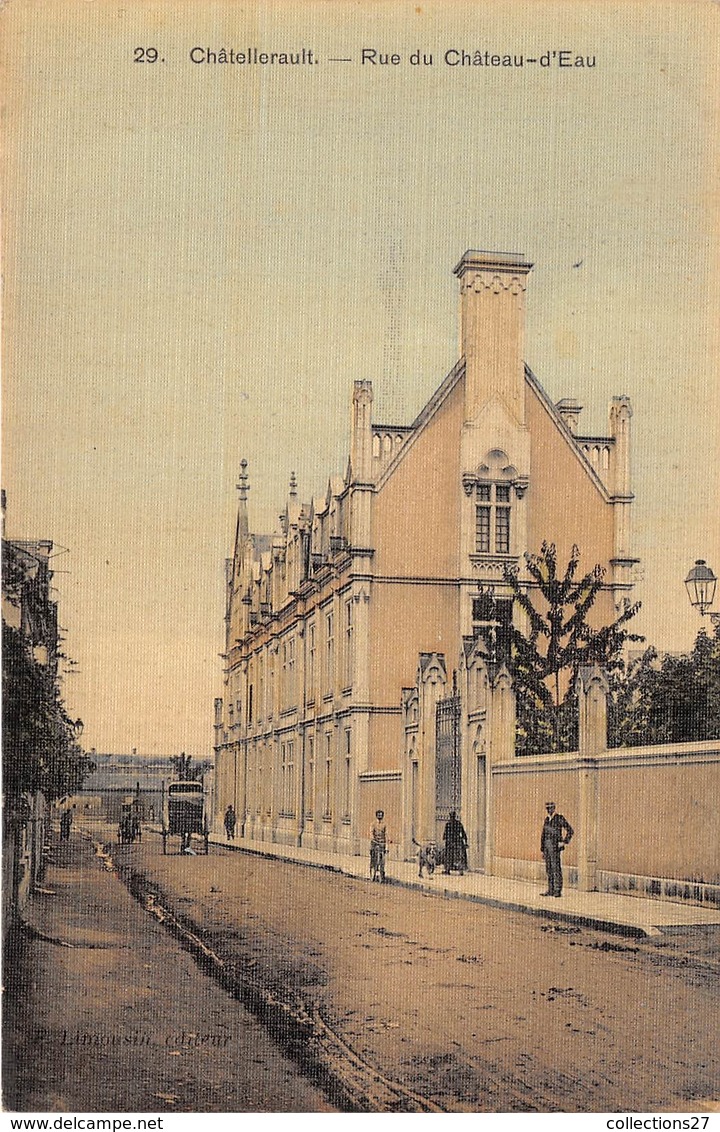 86-CHATELLERAULT- RUE DU CHÂTEAU D'EAU - Chatellerault