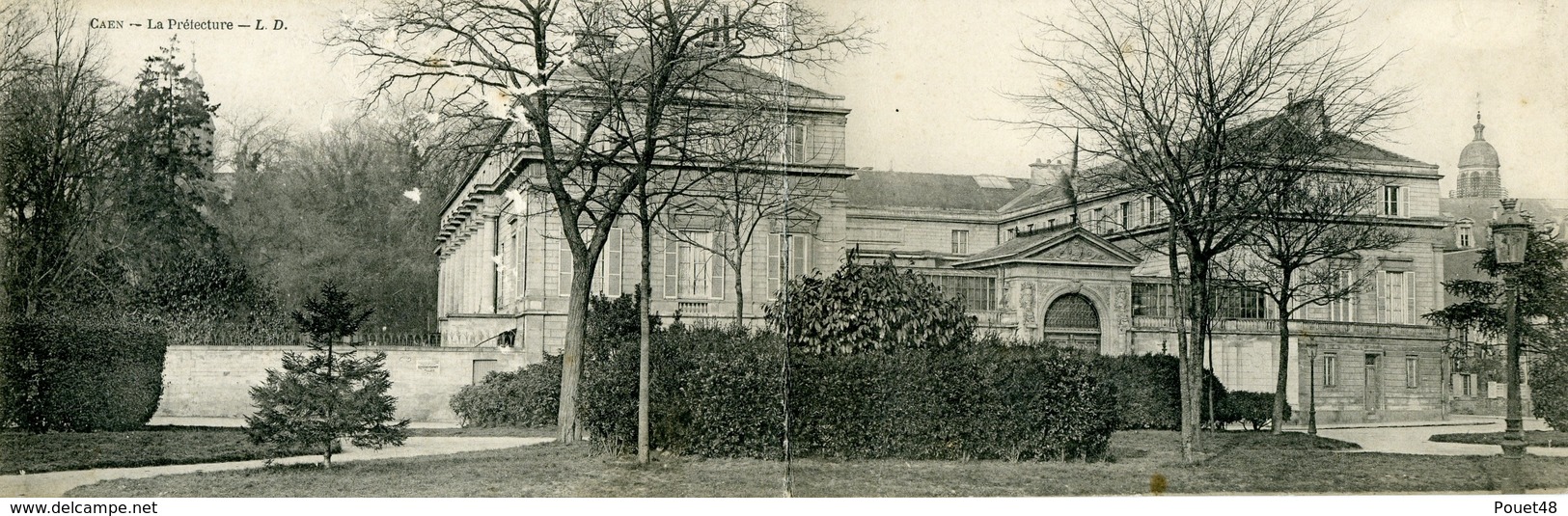 14 - CAEN - La Préfecture - Carte Double. - Caen