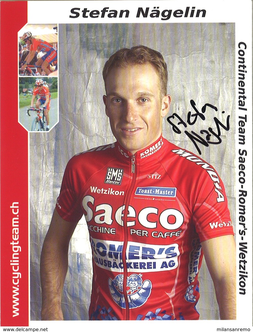 CYCLISME: CYCLISTE : STEFAN NAGELIN - Cyclisme