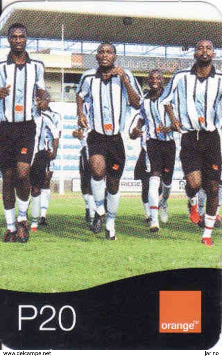 Botswana, Orange, Football - Botswana