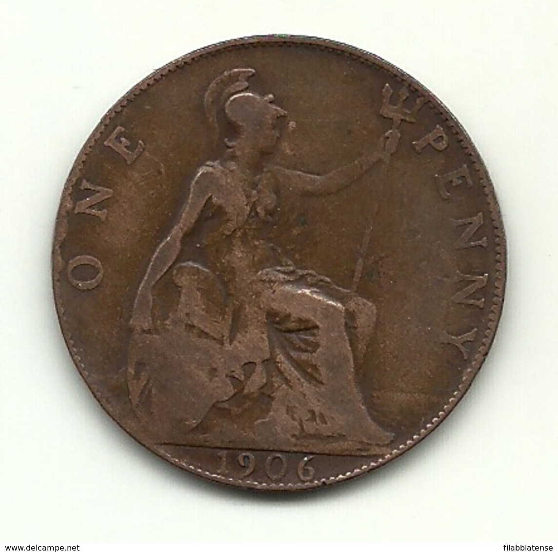 1906 - Gran Bretagna 1 Penny     ---- - Altri & Non Classificati